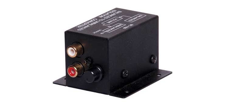 Balanced To Unbalanced Converter XLR-RCA