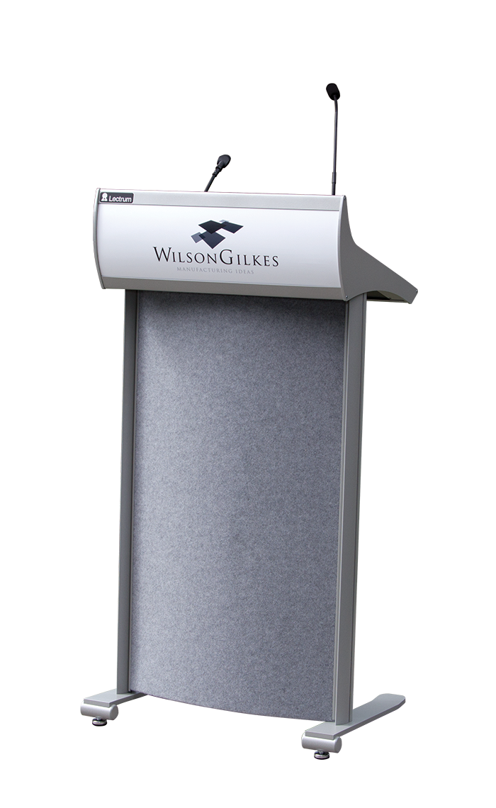 Lectern Premium Sliver & Blue