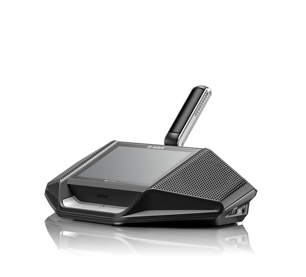 Bosch DICENTIS Wired Discussion Device with 4.3" Coloured Touch Screen & Voting