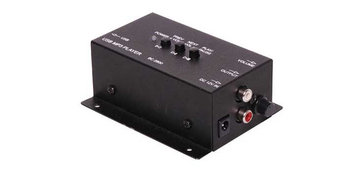 USB MP3 Audio Player For BGM Systems