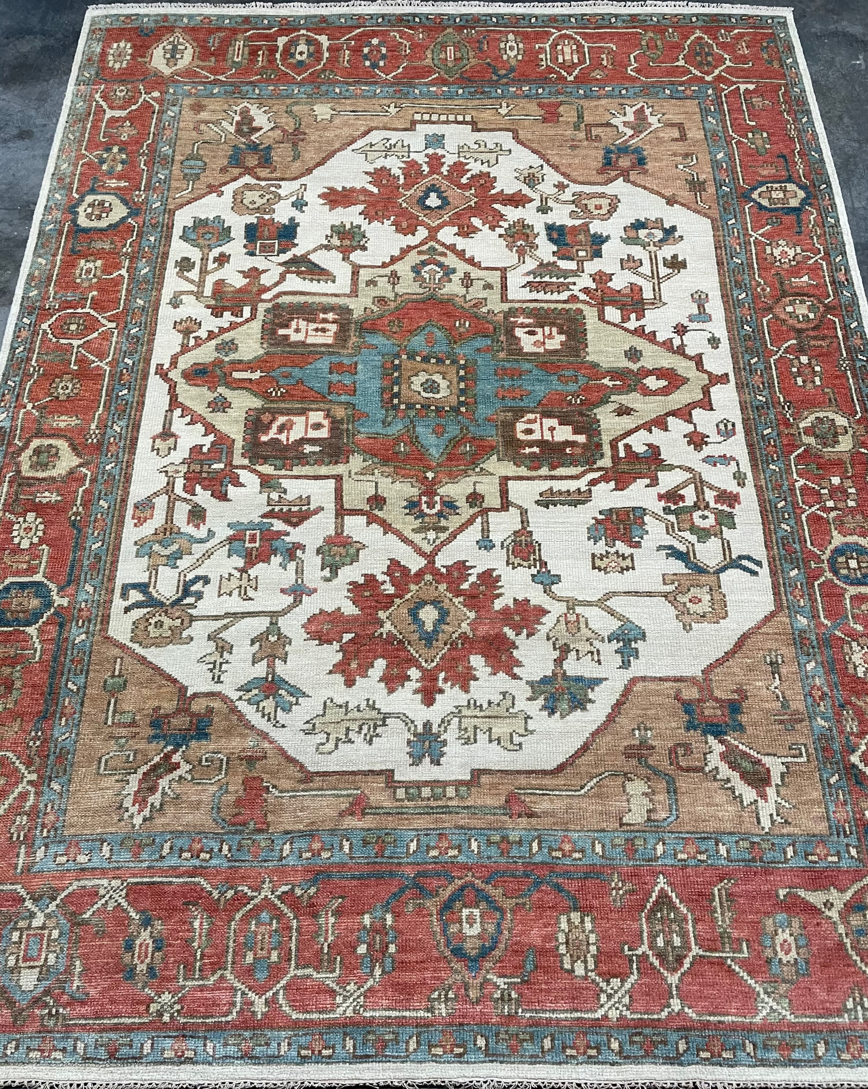 13296 Heriz 8'11x11'10