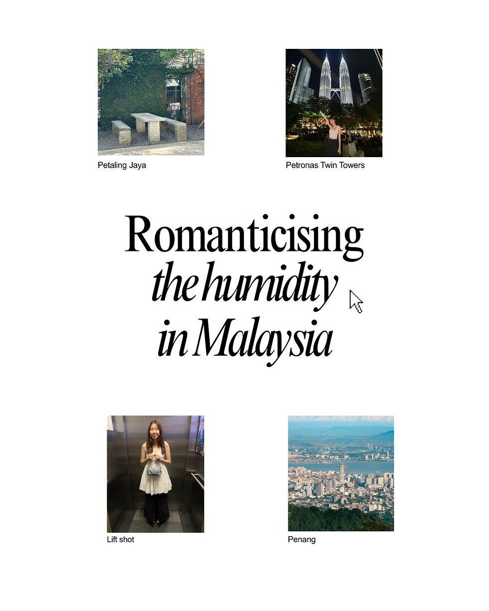 How to Romanticise Your Evenings in Malaysia's Humid Weather