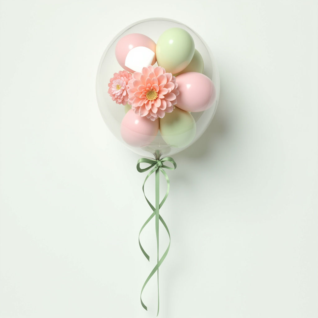 Pastel Spring Balloon
