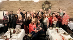 annual holiday party networking