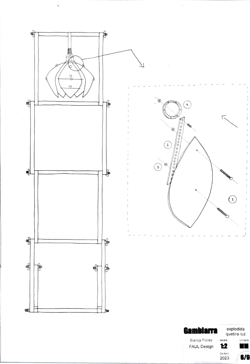 hand-drawn technical drawings