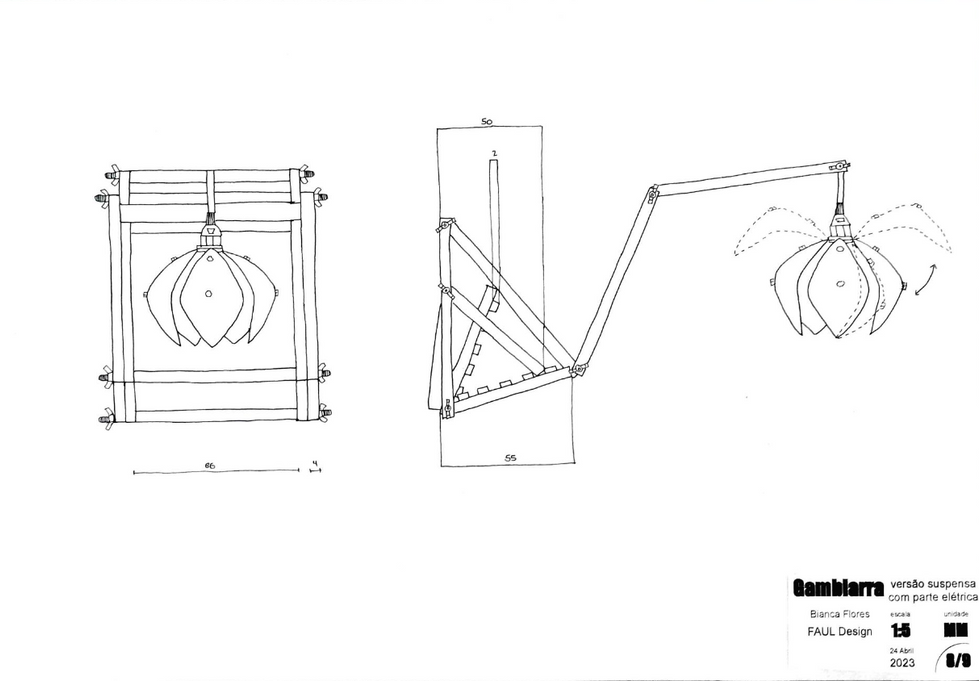 hand-drawn technical drawings