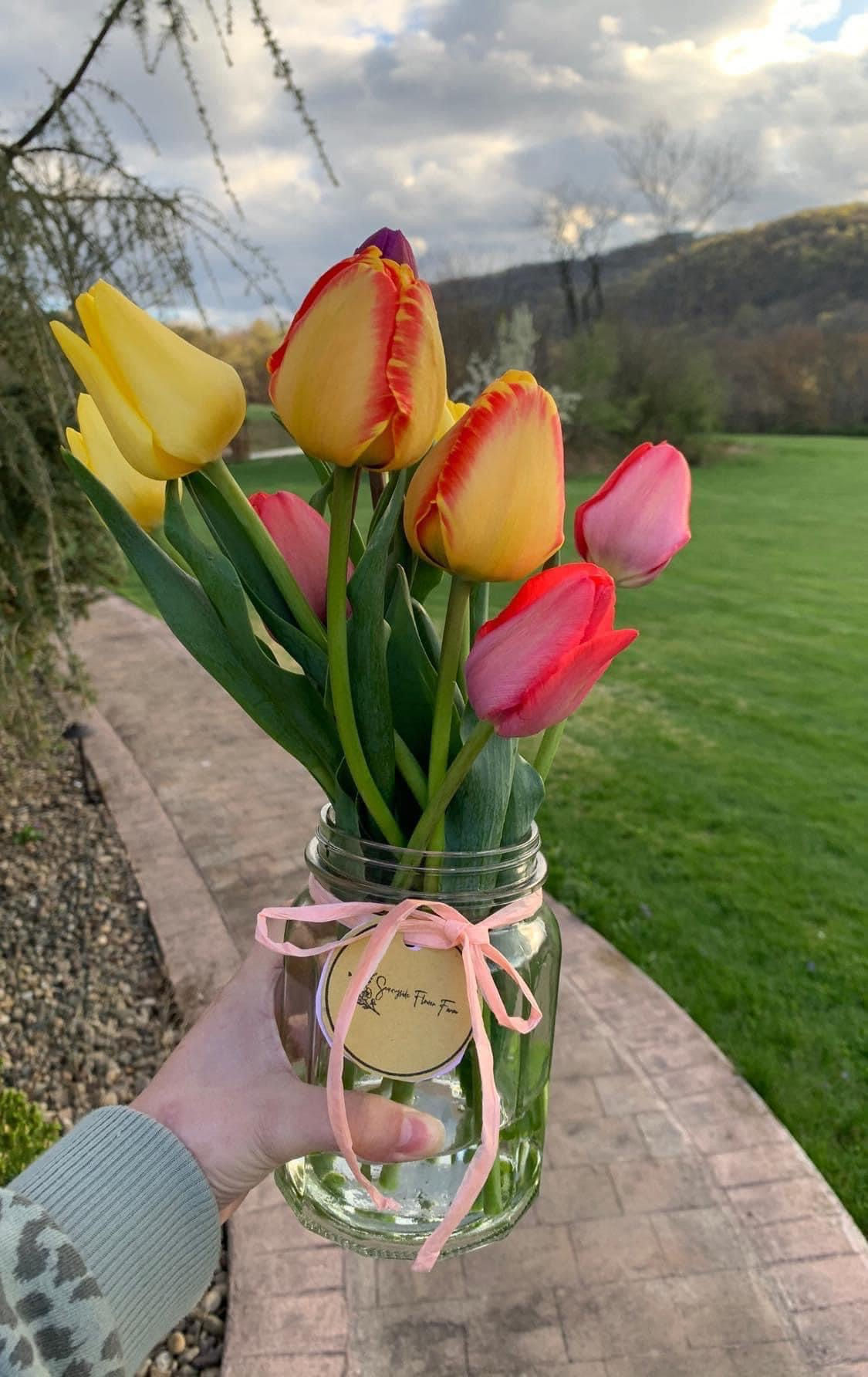 Tulips- large bouquet