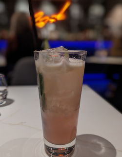 Cucumber and lime Mocktail from Zaab