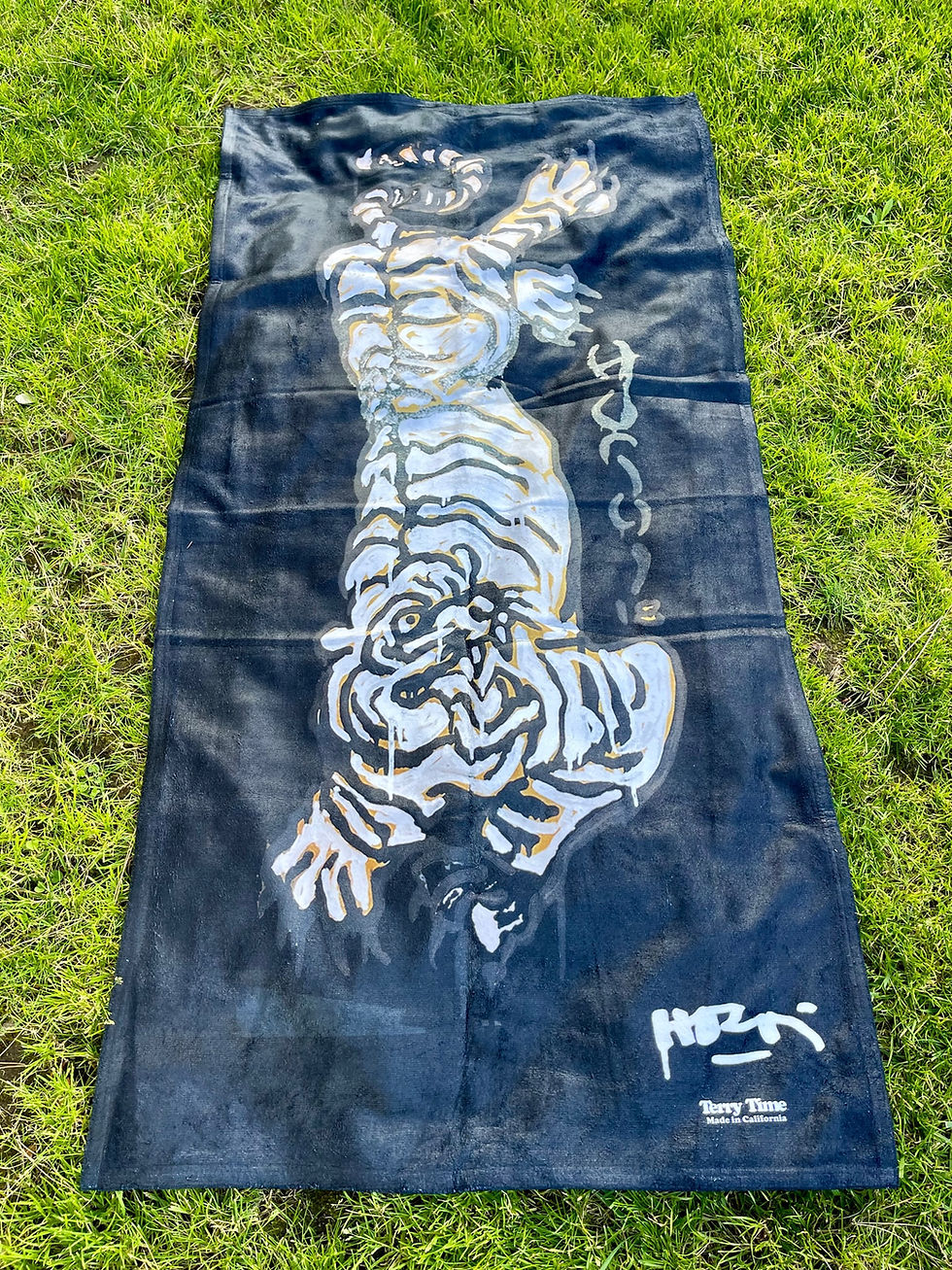 Thumbnail: The Pops Hosoi Tiger Beach Towel