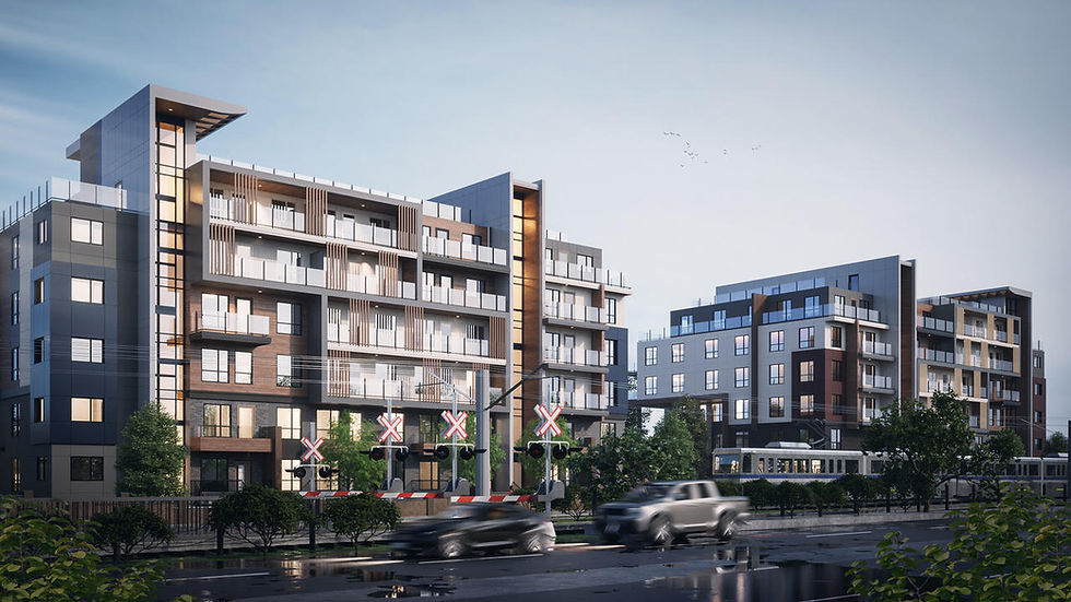Metro 78 Appartment Building Render