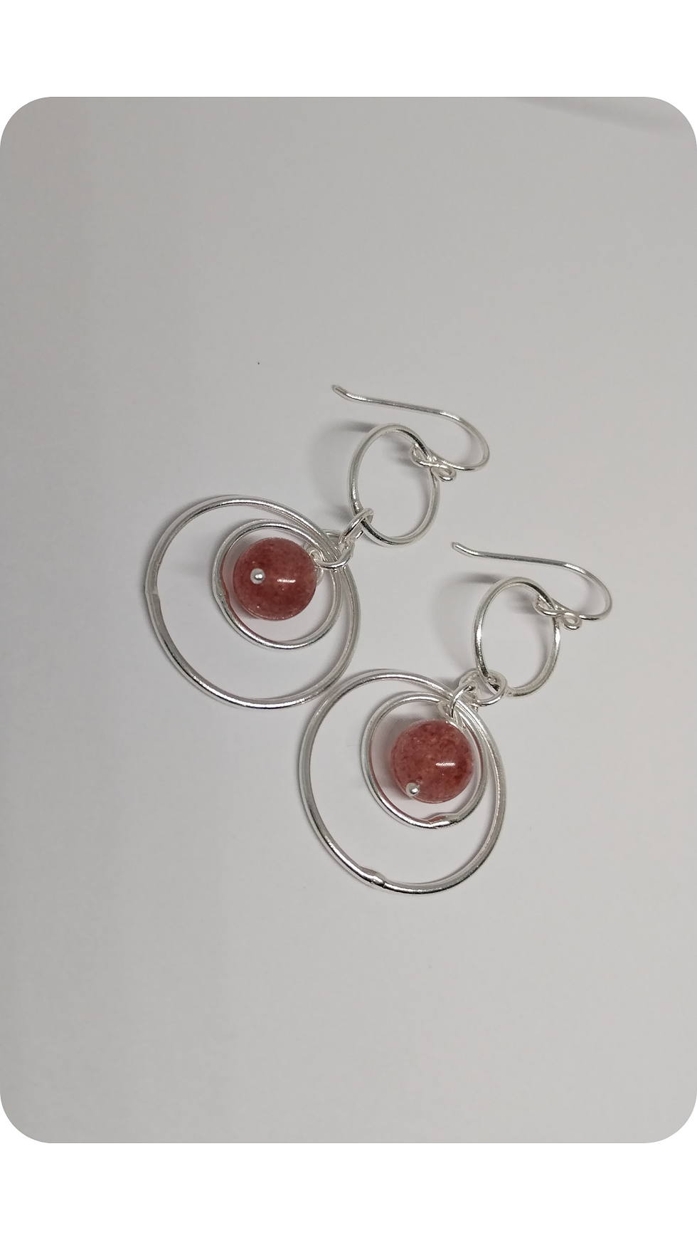 Miniatura: Aretes en aros y Lepidocrocita