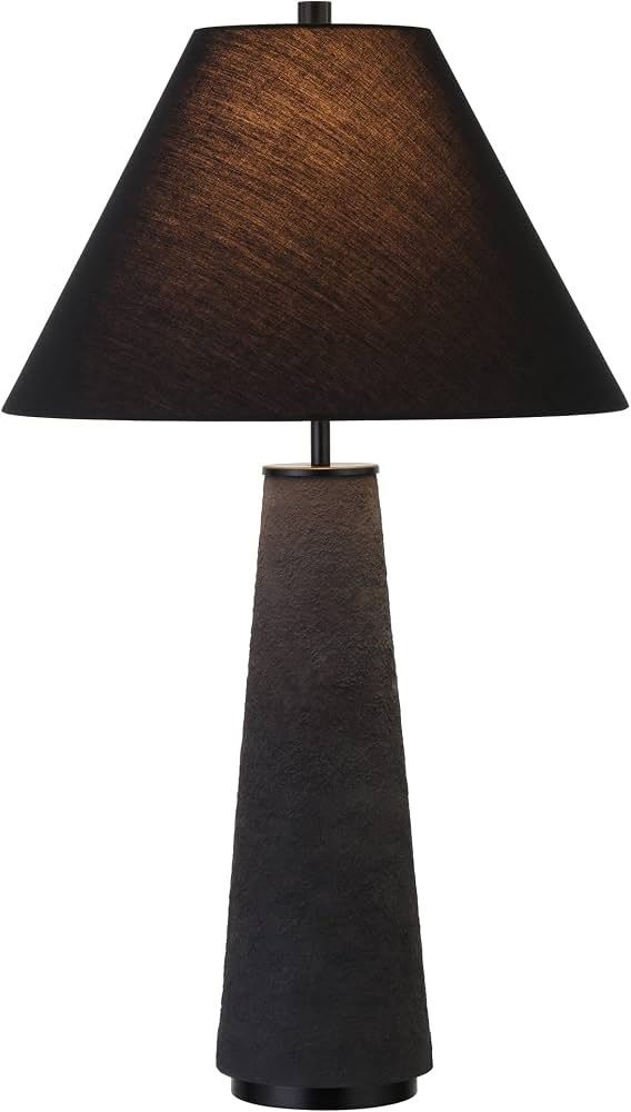 Miniatura: Ref: 1018 Lámpara de columna negra con textura