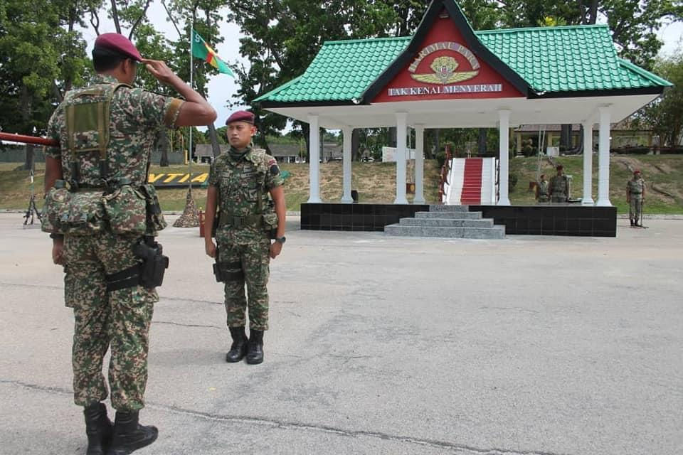 Perbarisan Pegawai Rekod Batalion Kesembilan Rejimen Askar Melayu Diraja Para Siri 1 2021