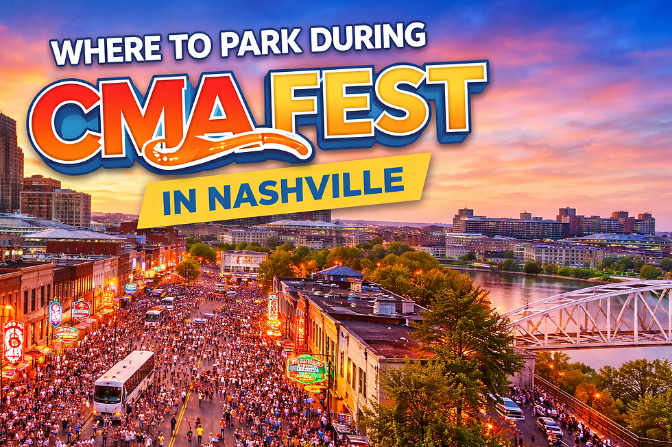 Where to Park During CMA Fest in Nashville 