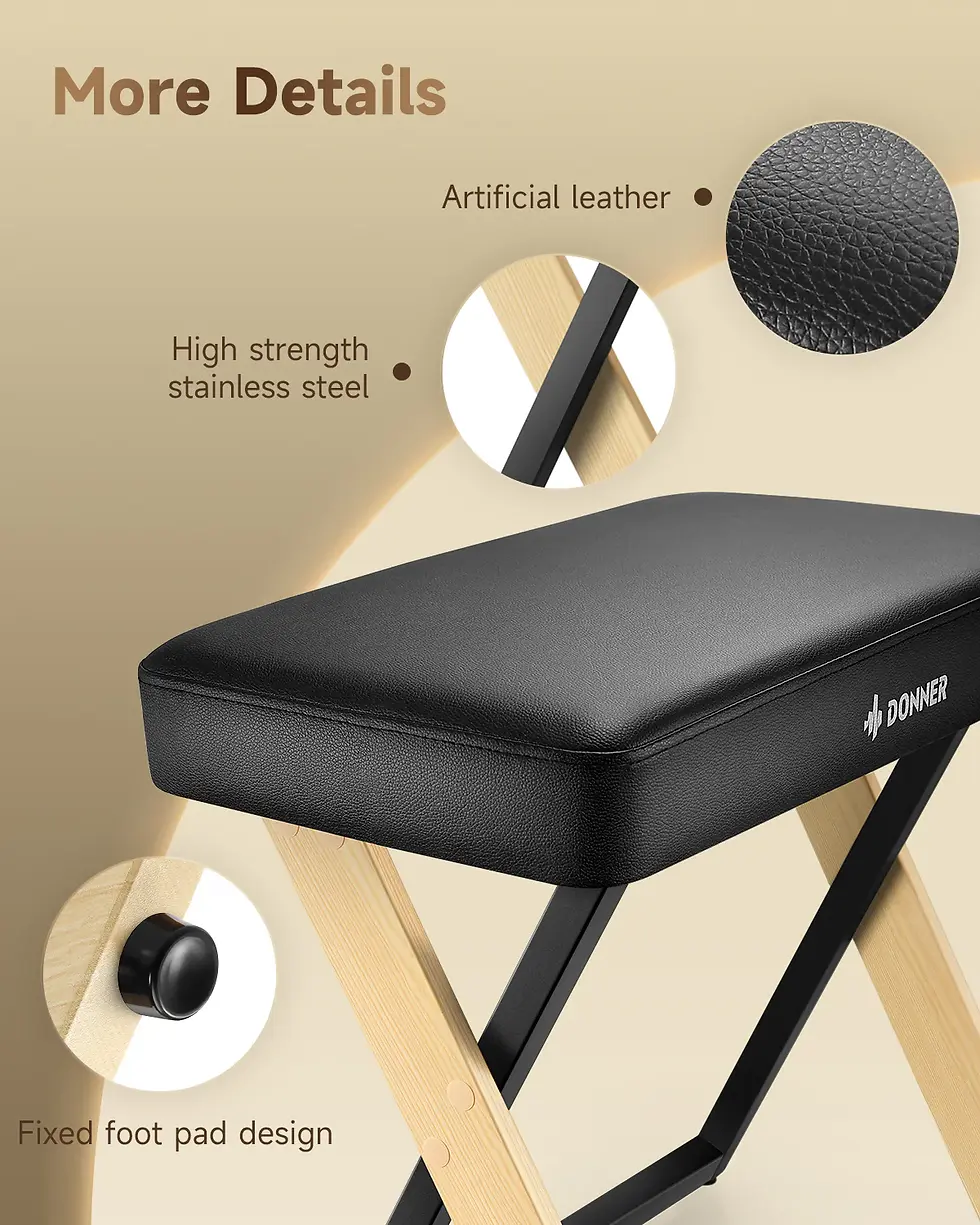 Thumbnail: Donner OURA™ R300 Home Digital Piano (Light Wood)