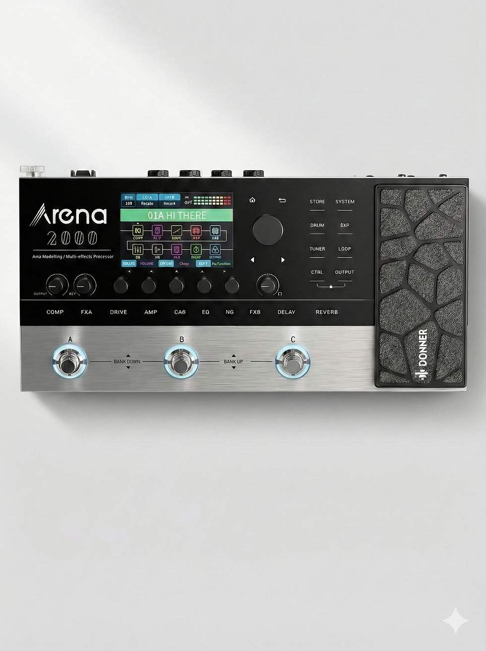 Thumbnail: Donner Arena 2000 Multi-Effect Processor | Amp Modeling & IR Loader