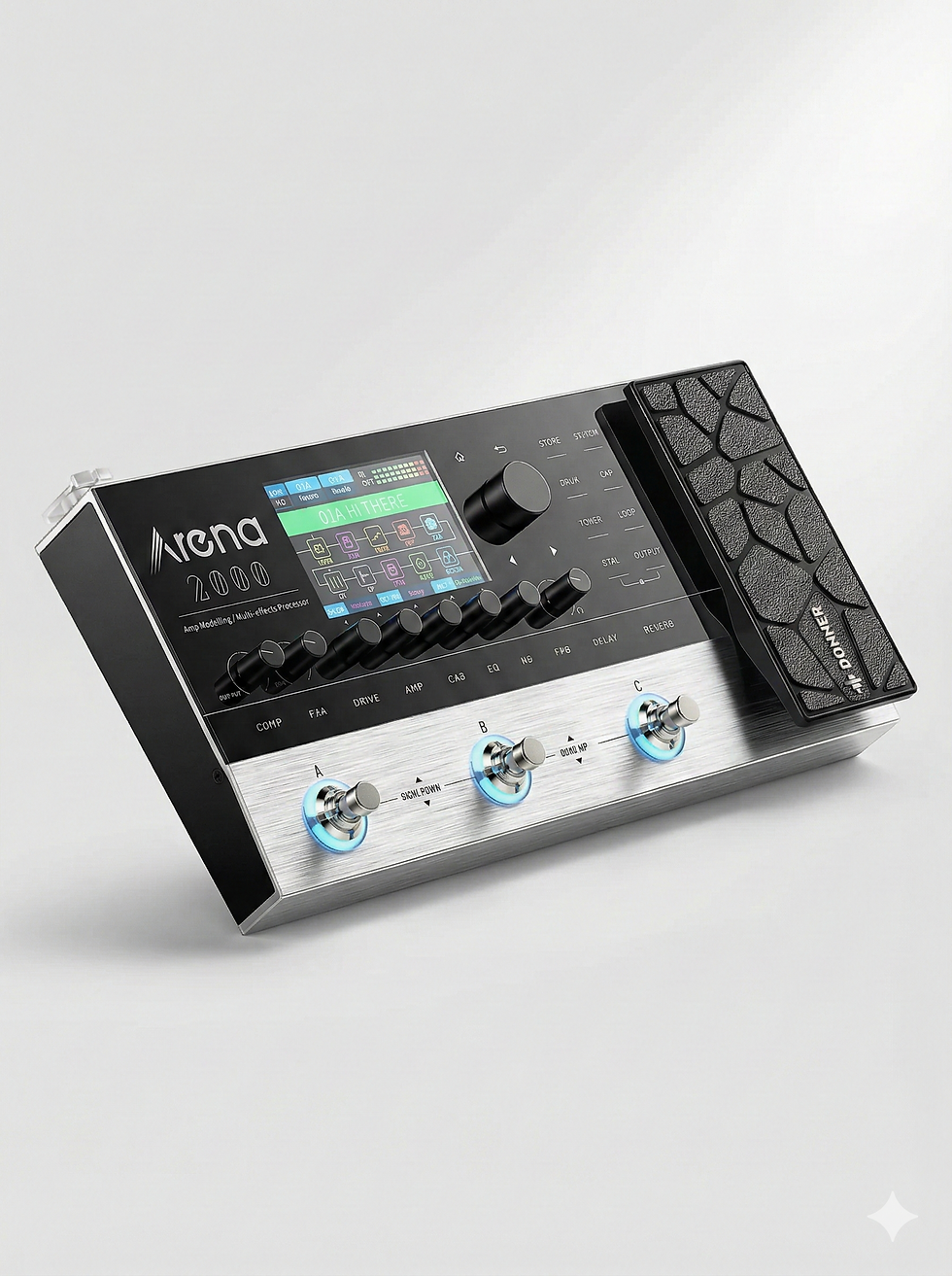 Thumbnail: Donner Arena 2000 Multi-Effect Processor | Amp Modeling & IR Loader