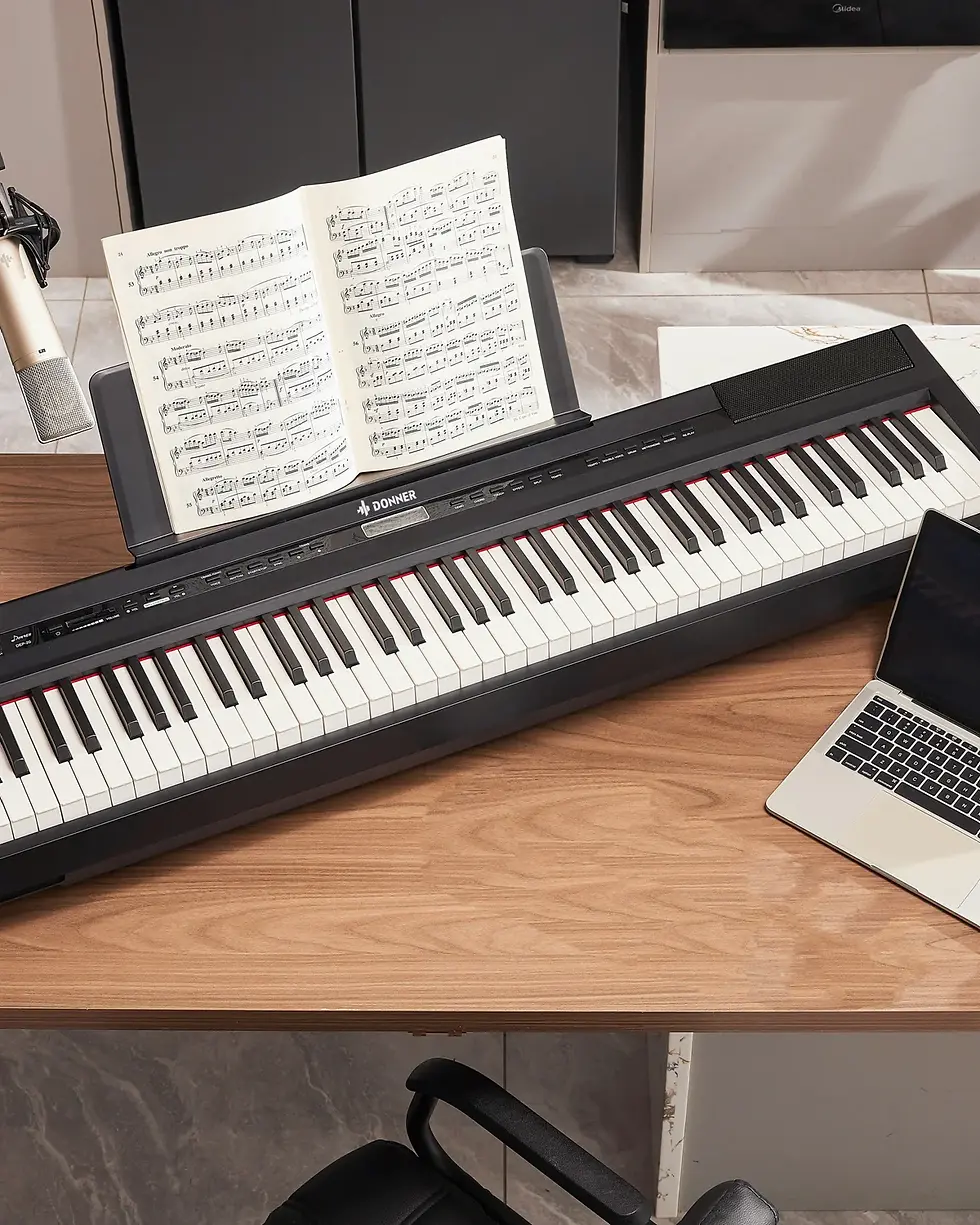 Thumbnail: Donner DEP-20 Weighted Portable Digital Piano