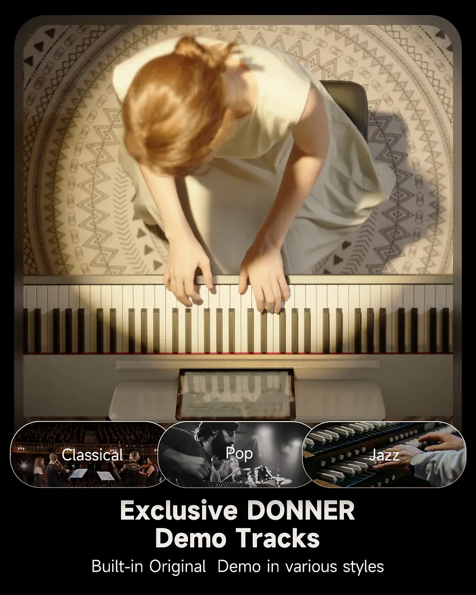 Thumbnail: Donner OURA™ S100 Home Digital Piano (White)