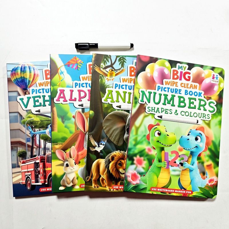 My Big Wipe‑Clean Picture Book《可擦寫大圖繪本⟫