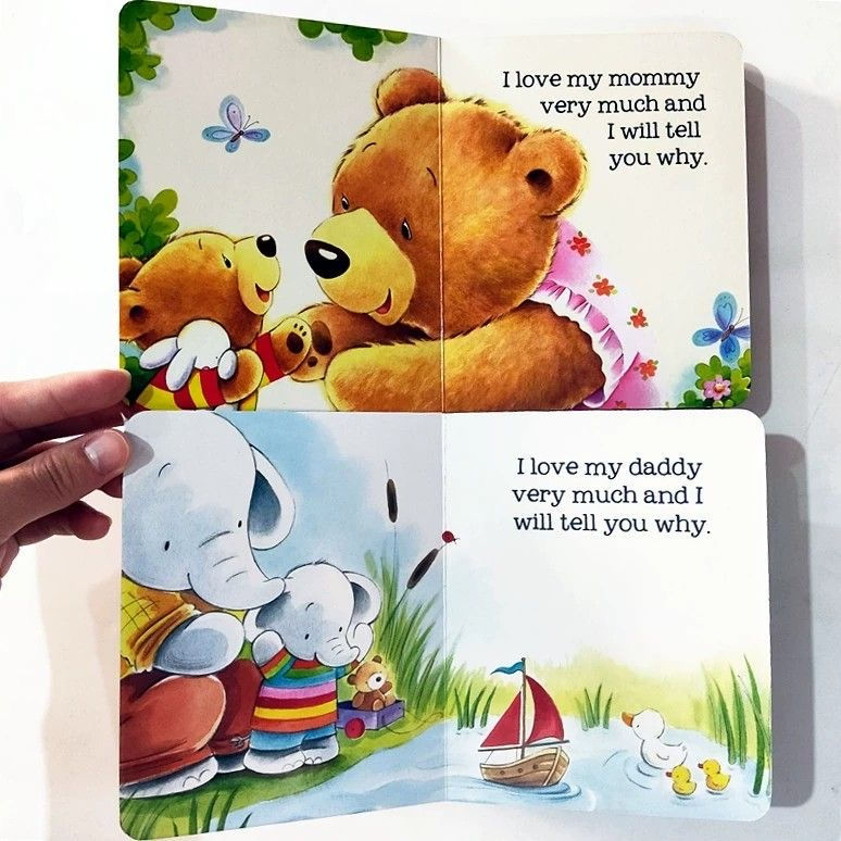 縮圖：Baby's First I Love You Books《寶寶愛的啟蒙紙板書套組》