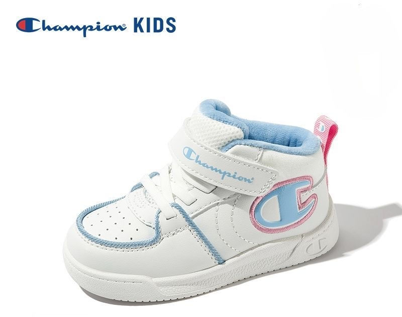 縮圖：Champion Kids Fleece-Lined Mid-Top Sneakers 加絨兒童高幫鞋 AC11911