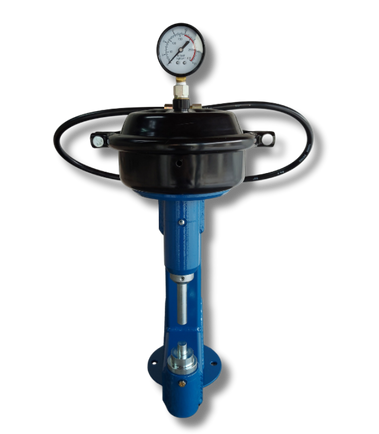 REBITADEIRA PNEUMÁTICA DE BANCADA PARA LONA DE FREIO DE CAMINHÕES E CARRETAS.