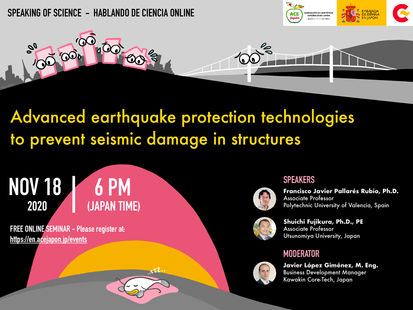 Hablando de Ciencia (online) Seismic Isolation Technologies to Protect Structures Against Earthquake