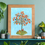 Thumbnail: Original Art - Folk Series - Autumn Tree