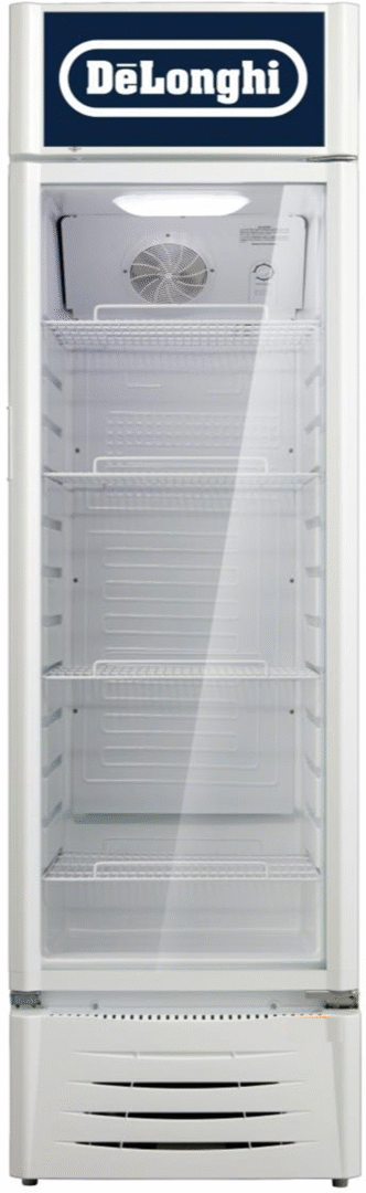 מקרר וויטרינה Delonghi 309 ליטר - DLRSC309W