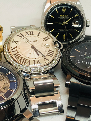 Group of Luxury Watches we bought
