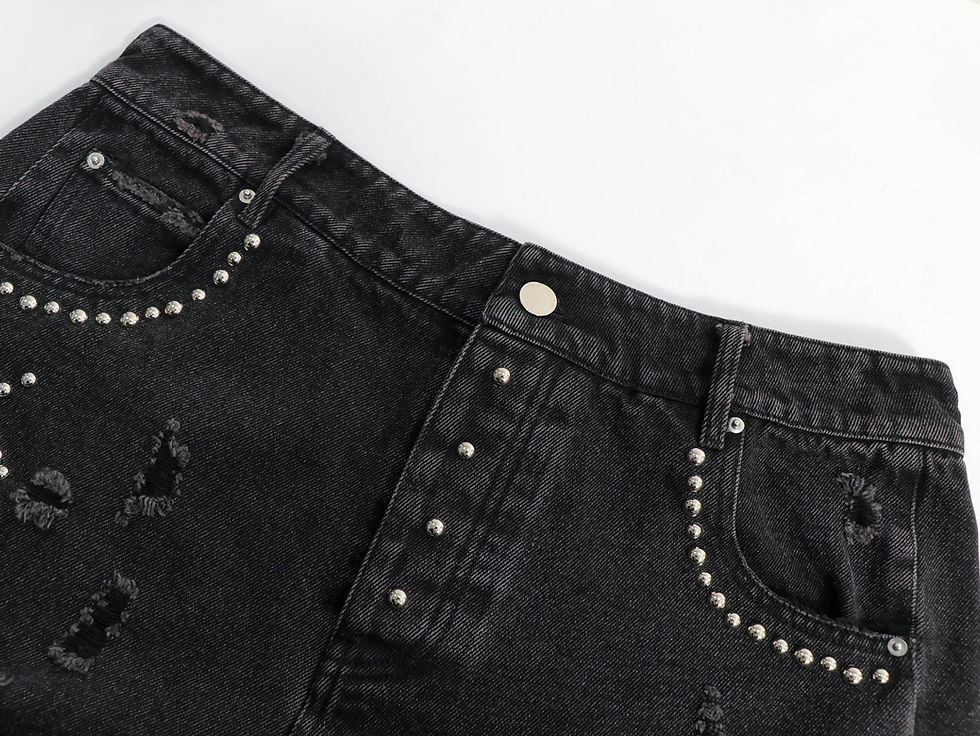 Thumbnail: Distressed Denim Short