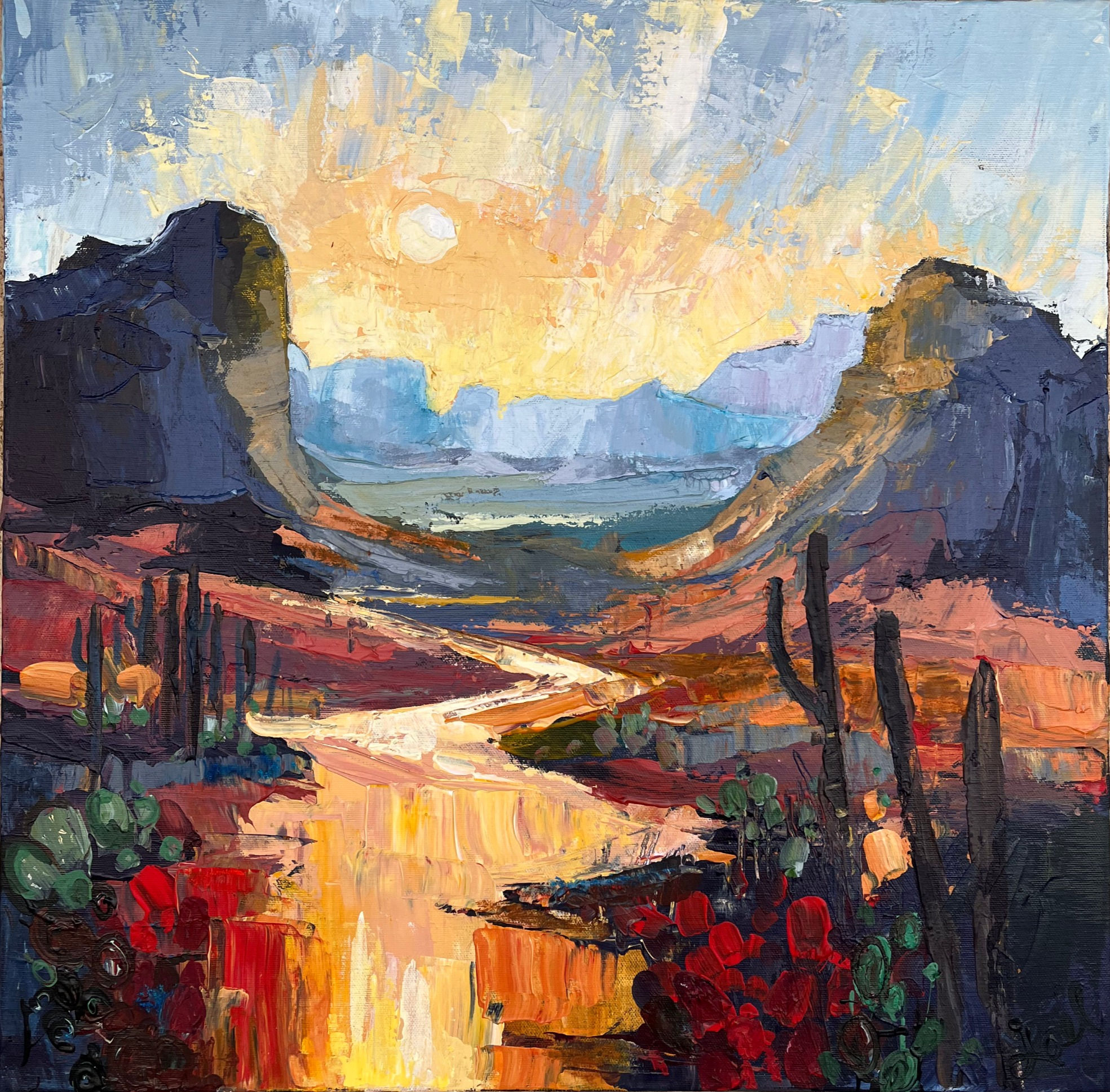 🔴 sold   Mirage 20x20"