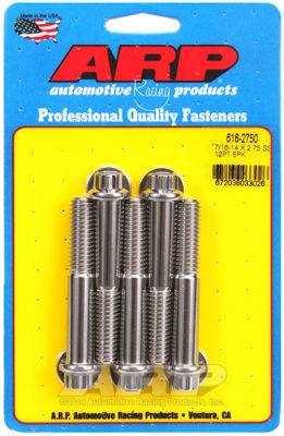 ARP 616-2750 7/16-14 X 2.750 12pt SS bolts