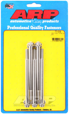 ARP 771-1019 M8 x 1.25 x 115 12pt SS bolts
