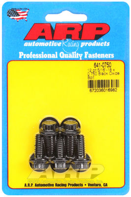 ARP 641-0750 5/16-18 x 0.750 12pt black oxide bolts