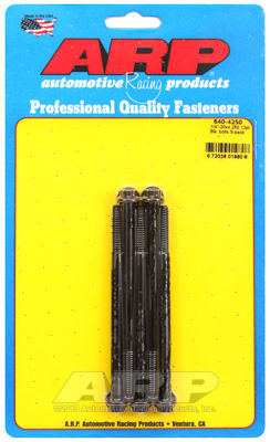 ARP 640-4250 1/4-20 x 4.250 12pt black oxide bolts