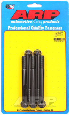 ARP 742-4000 3/8-24 x 4.000 12pt black oxide bolts