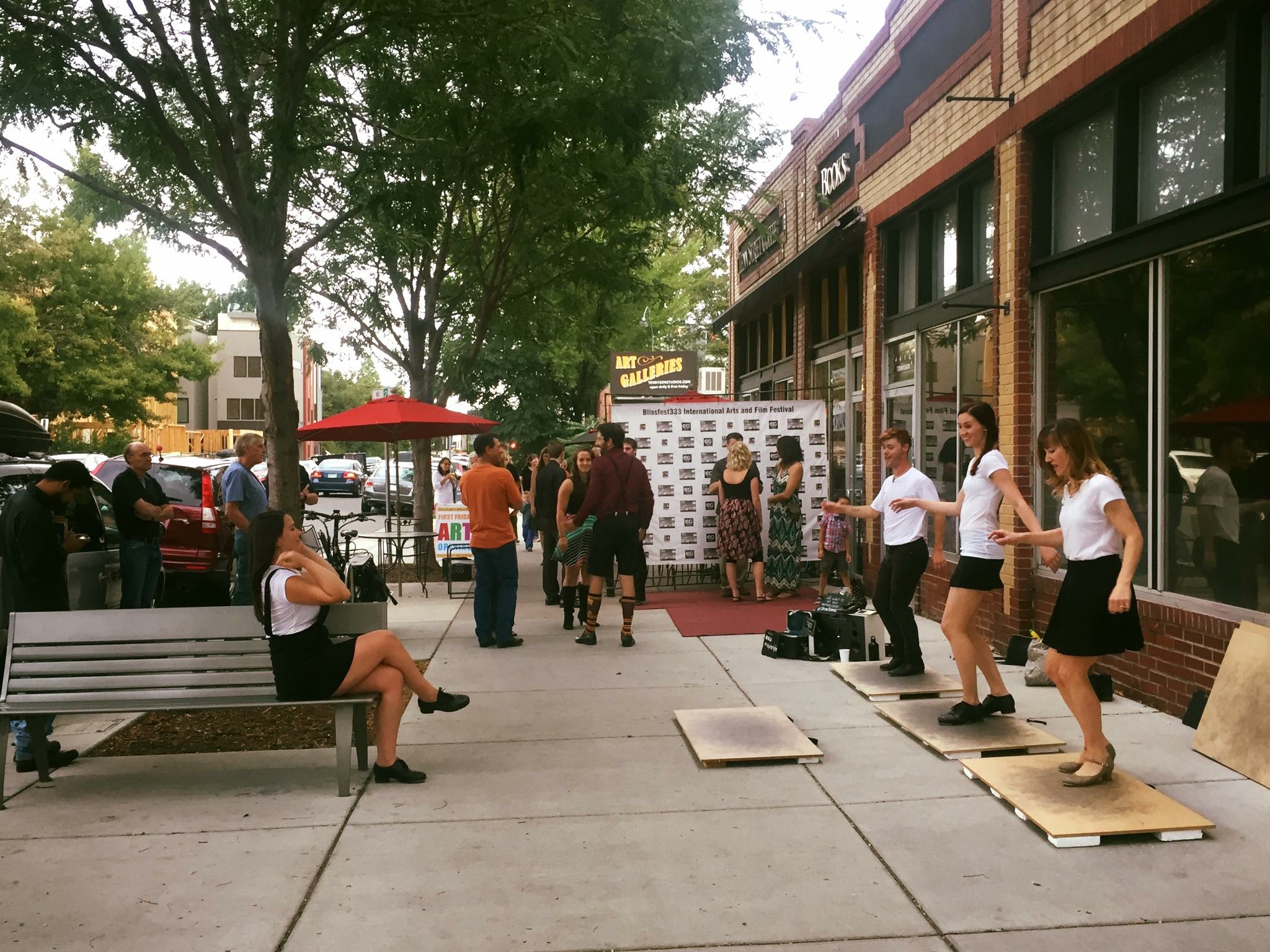 First Friday Tap Dancers!