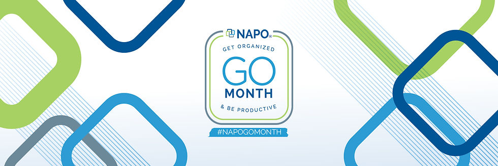 NAPO GO month logo