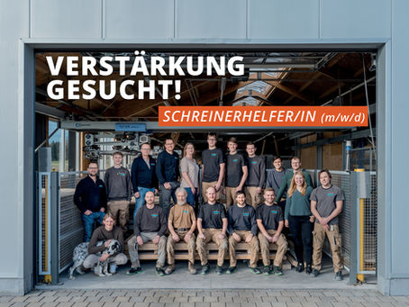 Verstärkung gesucht!