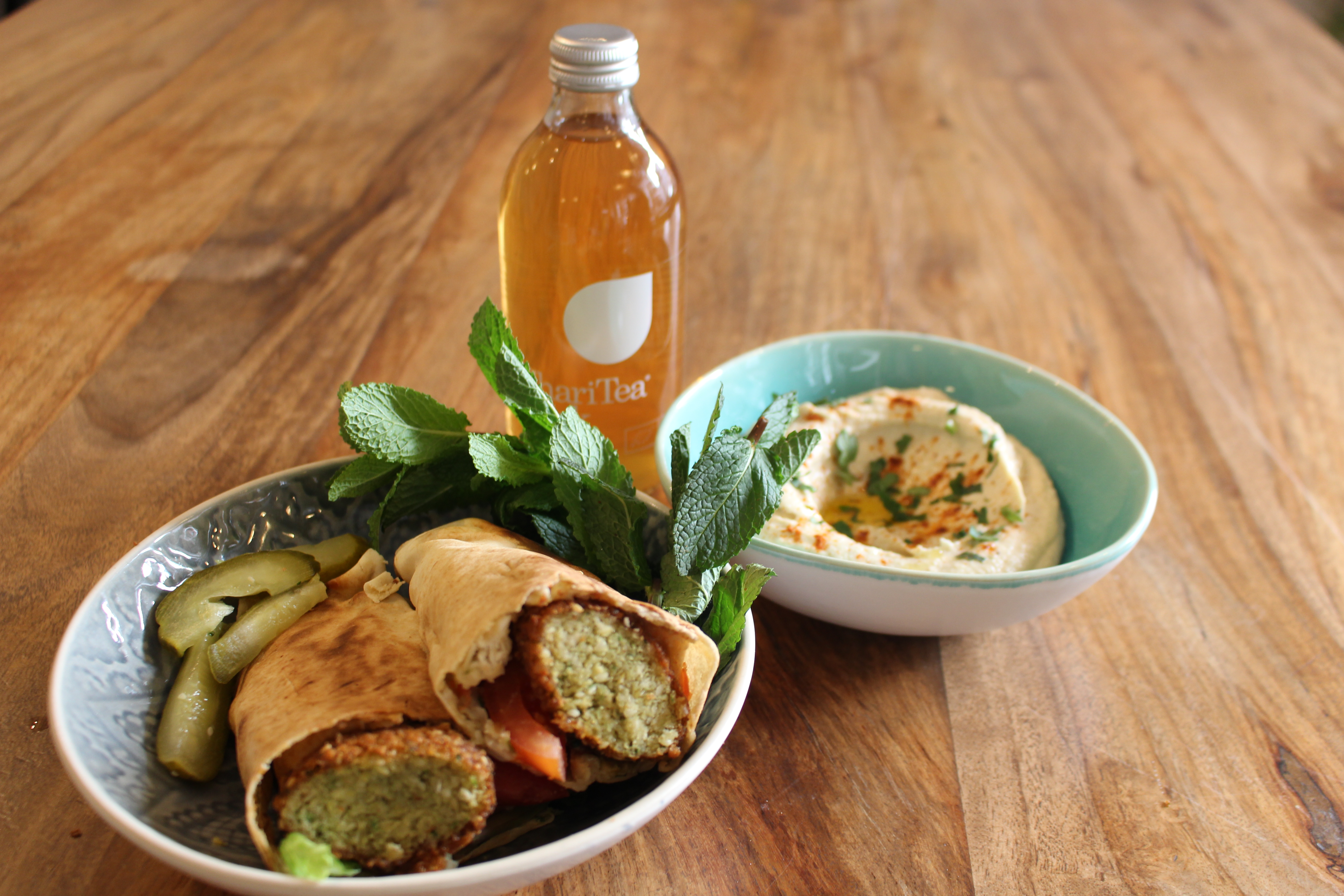 Arranged Food and Objects