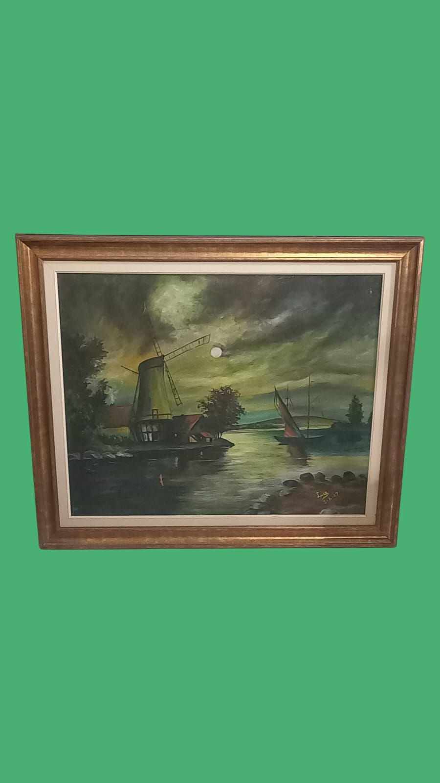 Quadro pintura óleo