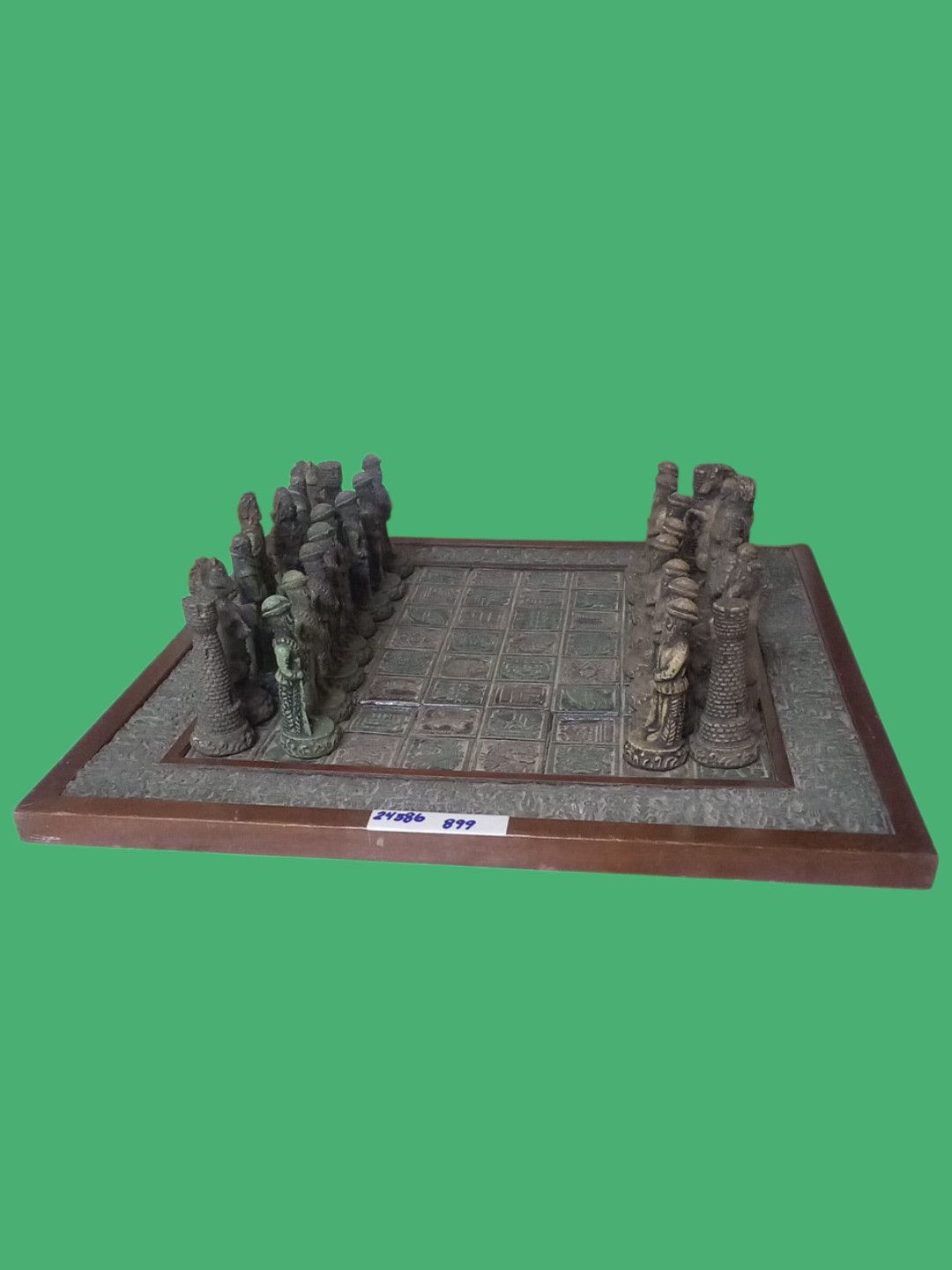 Jogo de xadrez pedra