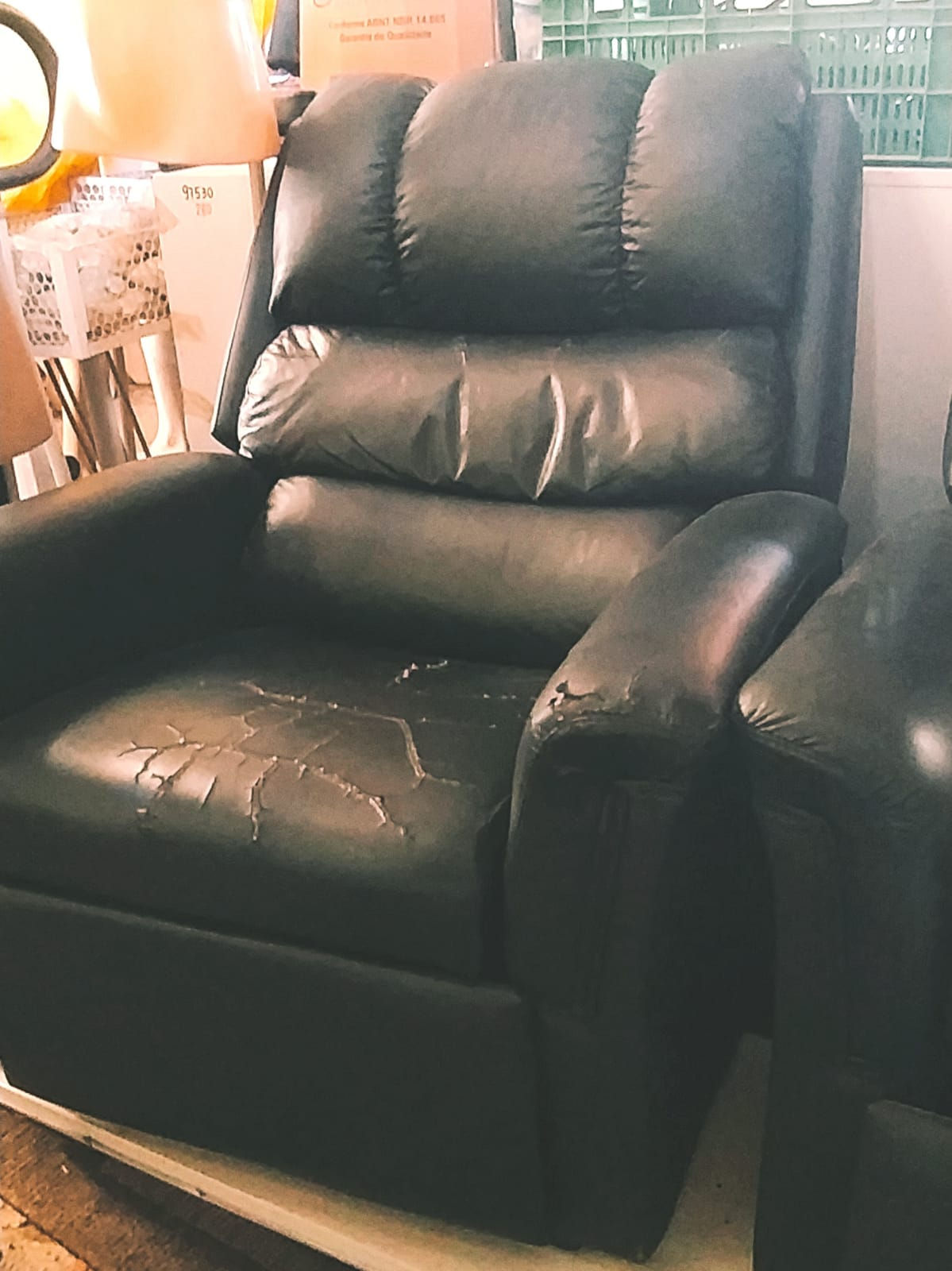 Cadeira do papai reclinável