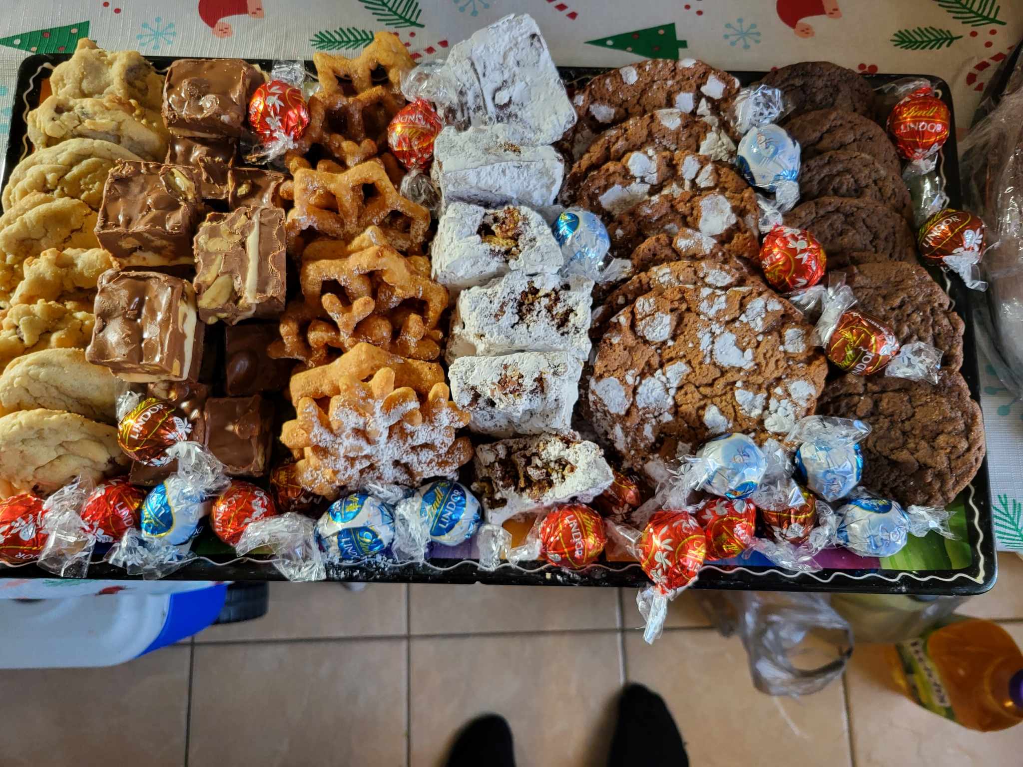Arranged Food and Objects