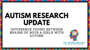 Differences Found Between Brains of Boys and Girls with Autism