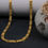 Thumbnail: Biscuit Laser Premium Gold Plated Chain.