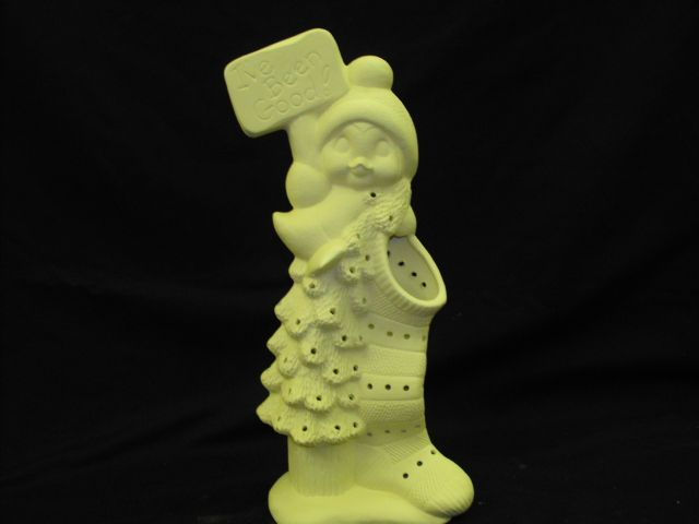 Penguin with tree & stocking