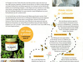 Süß und lecker:Honig von den SWE-Bienen